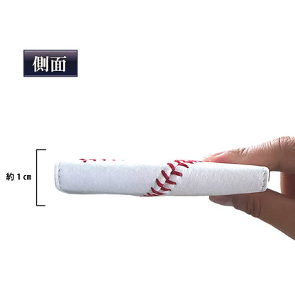 野球ボール革 名刺入れ