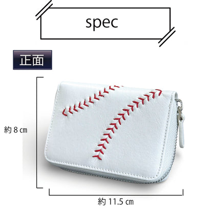 カードウォレット【全2色】お札が折らずに入る 小型財布　