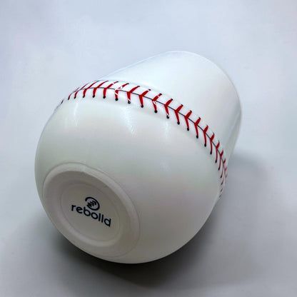 野球ボールデザイン 丸型タンブラー 波佐見焼